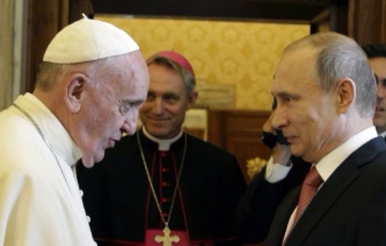 Папа Римский подарил Путину символический подарок