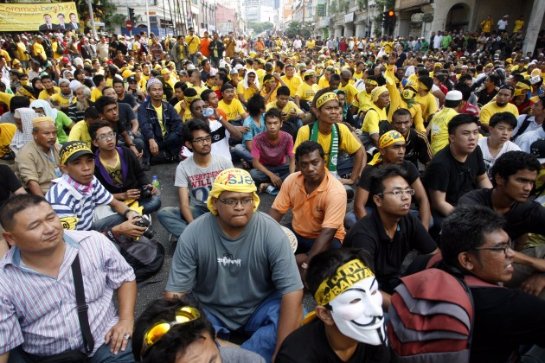 В столице Малайзии бессрочная акция протеста