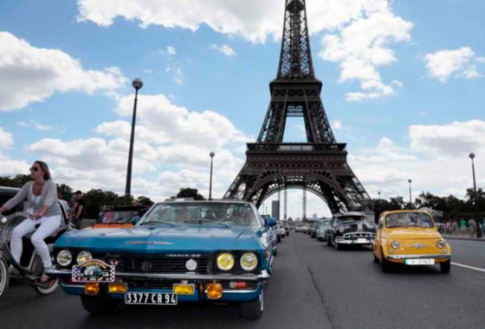 В Париже ввели запрет на старые автомобили