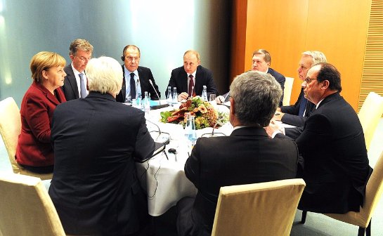 В Кремле высоко оценили продуктивность берлинской встречи 