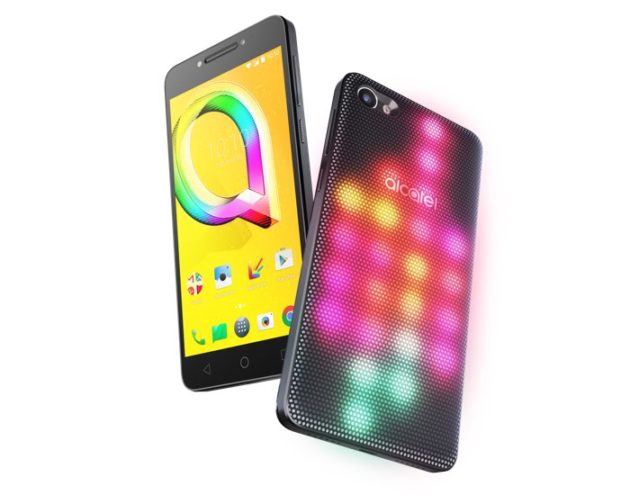 MWC 2017: Alcatel выпустила смартфон A5 LED со светодиодами на крышке