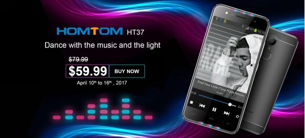 HomTom HT37 — за $59 музыкальный аппарат ос светомузыкой и сканером отпечатков