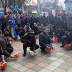 У Верховной Рады Украины в Киеве снова акции протеста