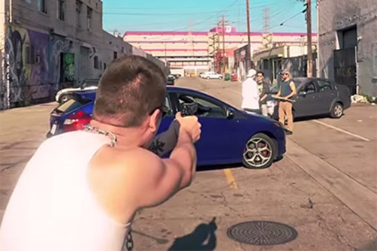 Геймеры экранизовали Grand Theft Auto Геймеры экранизовали Grand Theft Auto