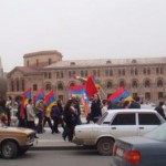 В Ереване прошел легальный марш протеста