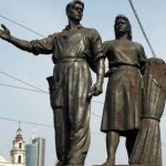 В столице Литвы демонтировали советские памятники